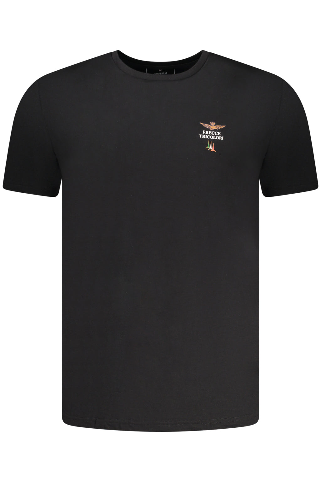 AERONAUTICA MILITARE Men's Black Outfit T-shirt SCOTI005J508