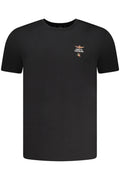 AERONAUTICA MILITARE Men's Black Outfit T-shirt SCOTI005J508