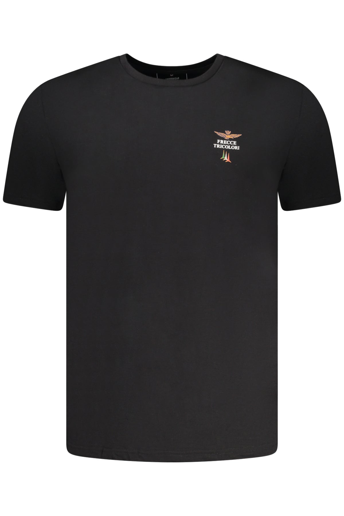 AERONAUTICA MILITARE Men's Black Outfit T-shirt SCOTI005J508