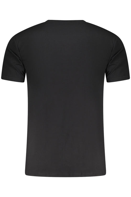 AERONAUTICA MILITARE Men's Black Outfit T-shirt SCOTI006J508