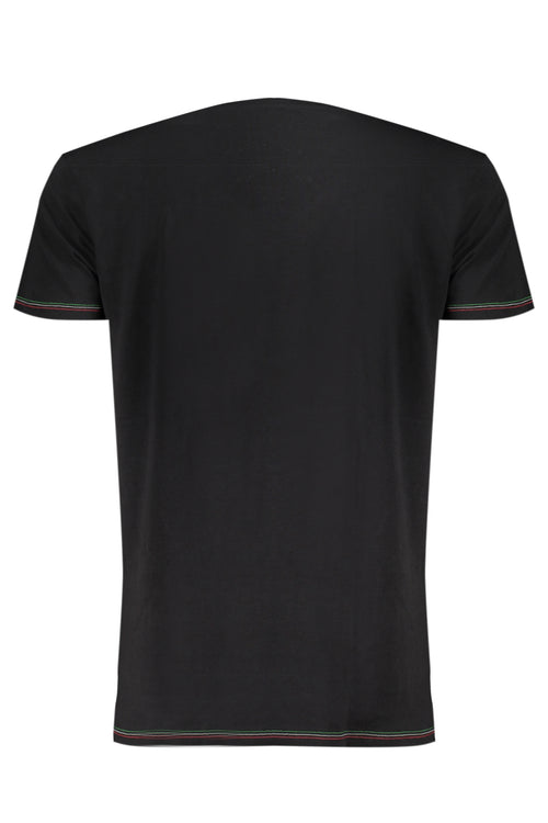 AERONAUTICA MILITARE Black Men's Outdoor T-shirt SCOTI003J508