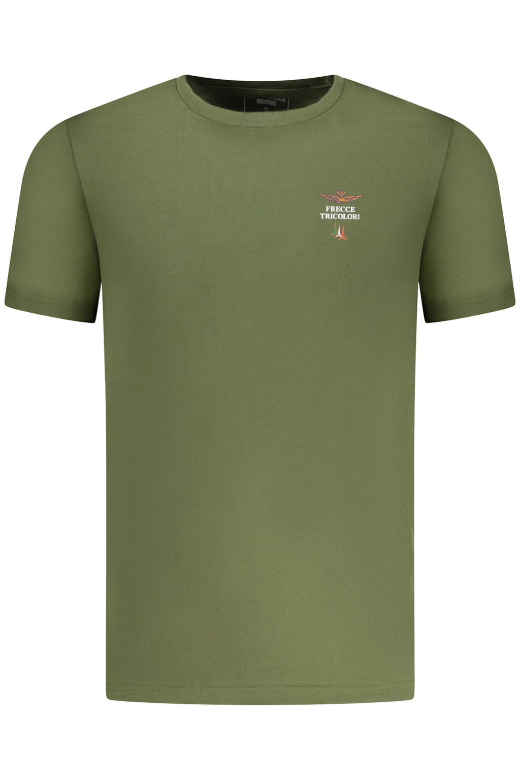 AERONAUTICA MILITARE MEN'S GREEN OUTDOOR T-SHIRT