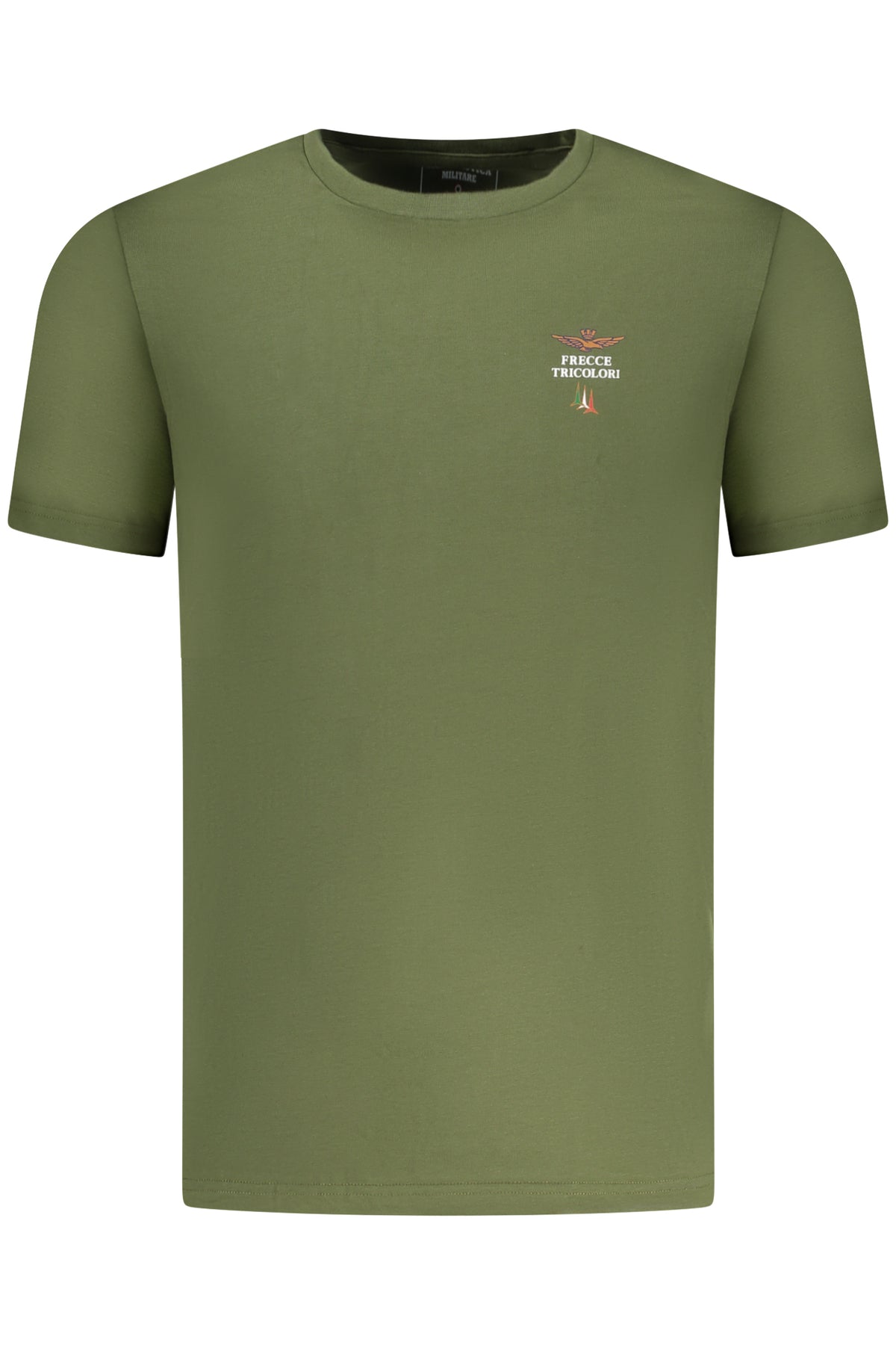 AERONAUTICA MILITARE Men's Green Outdoor T-shirt SCOTI005J508
