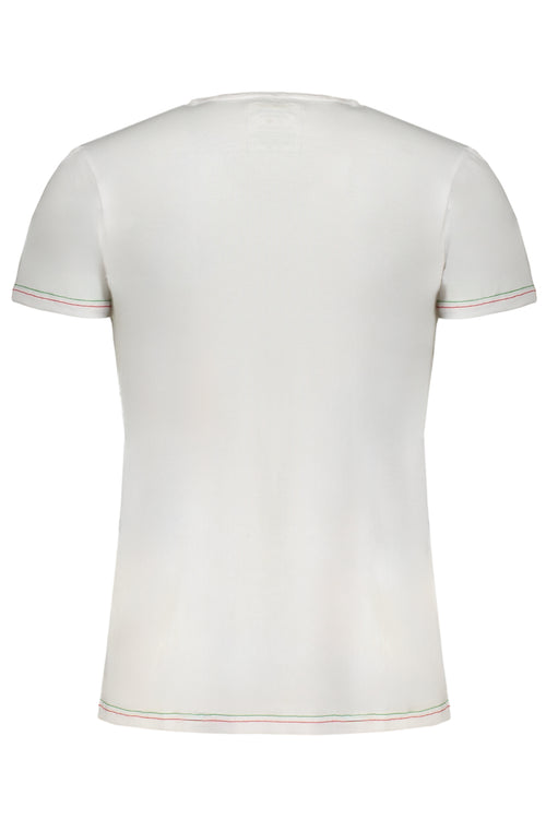AERONAUTICA MILITARE Men's White Short Sleeve T-shirt SCOTI004J508
