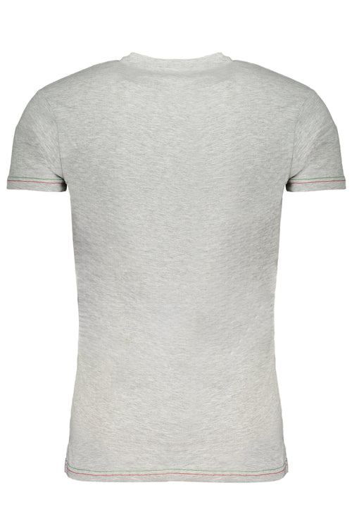 AERONAUTICA MILITARE Eronautica Militare Men's Gray Short Sleeve T-shirt SCOTI003J508
