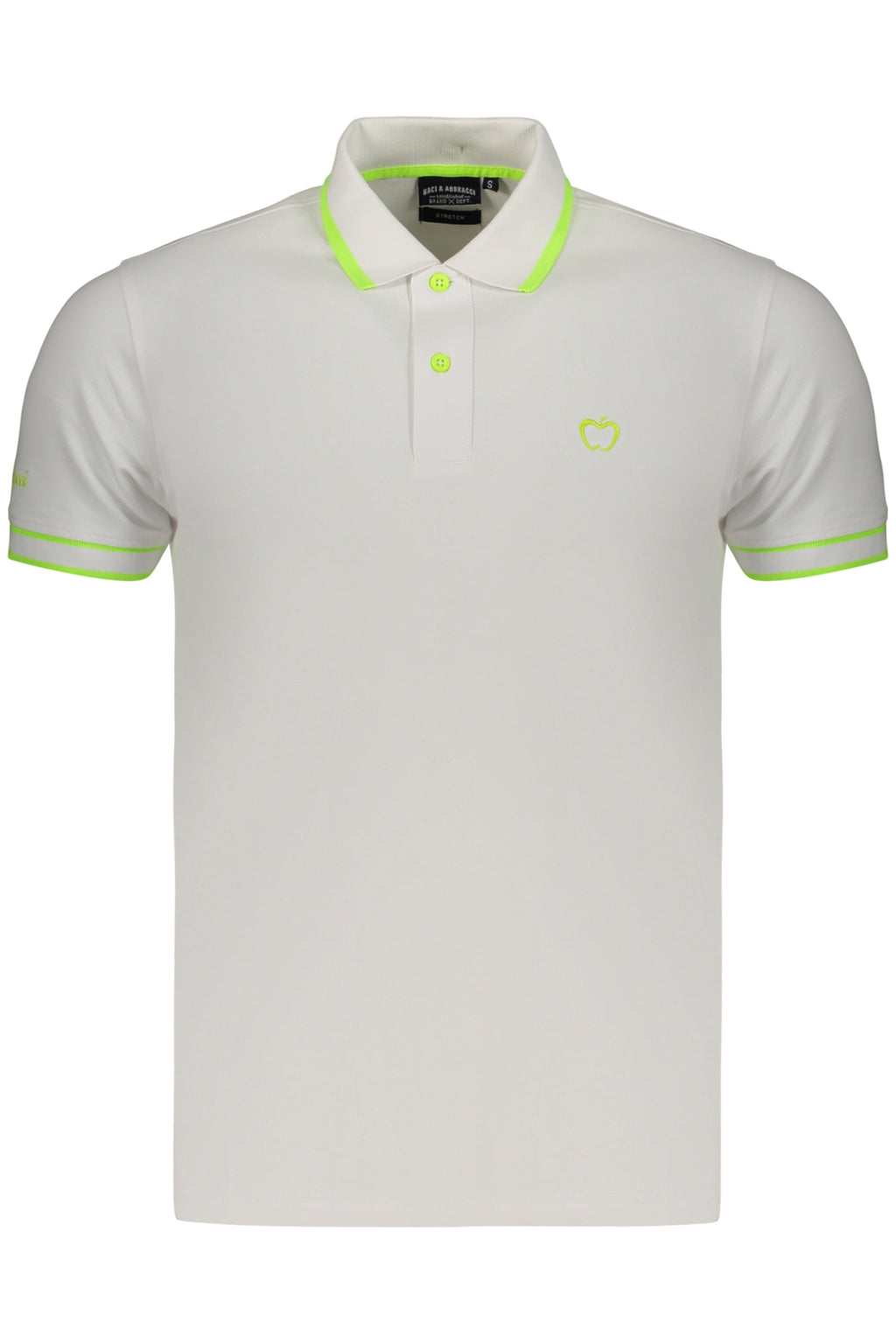 Kisses & Hugs Men's White Short-Sleeved Polo Shirt