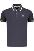 Kisses & Hugs Men's Blue Short-Sleeved Polo Shirt
