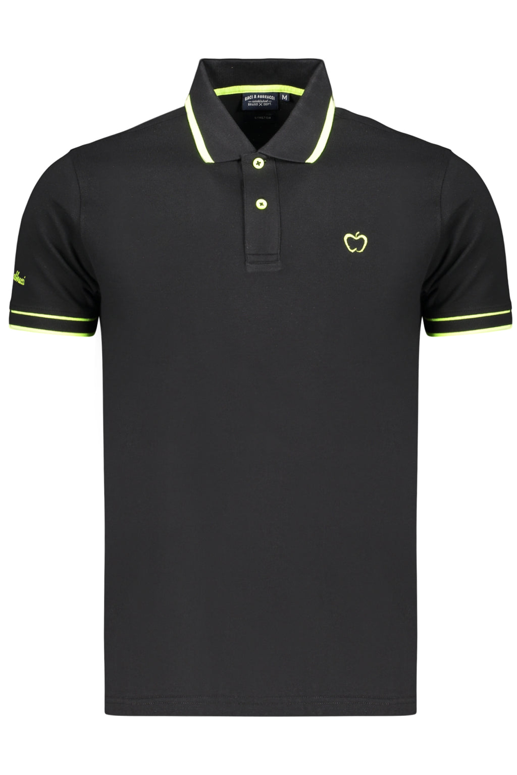 Kisses & Hugs Men's Short-Sleeved Black Polo Shirt
