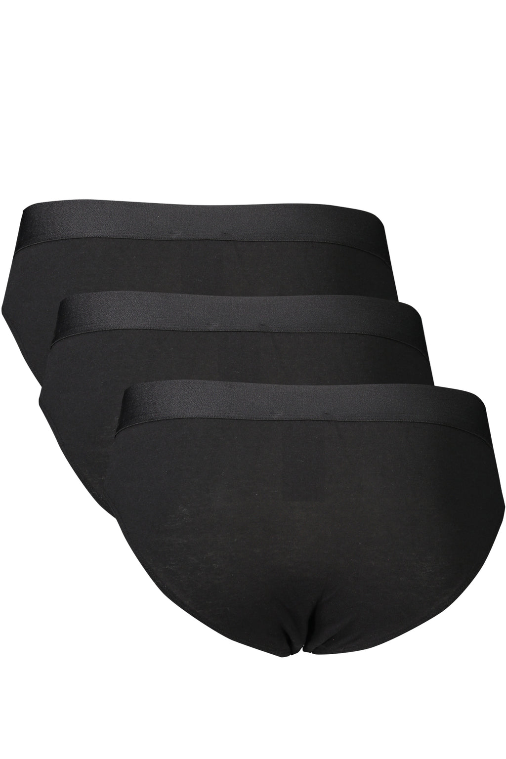 BIKKEMBERGS Men's Black Slip Tri-Pack BKK1USP16TR