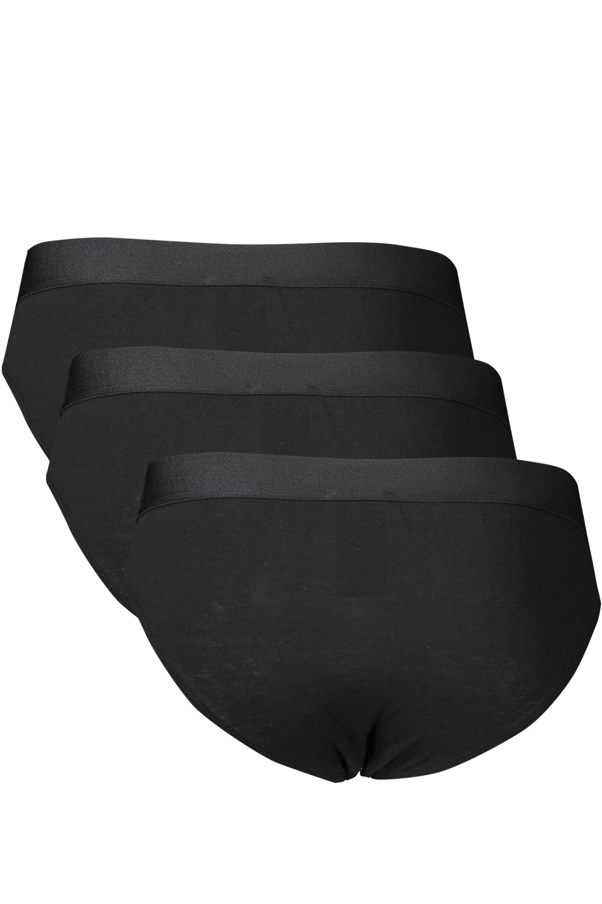 BIKKEMBERGS Men's Black Slip Tri-Pack BKK1USP16TR