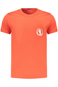 BIKKEMBERGS MEN'S SHORT-SLEEVE T-SHIRT ORANGE