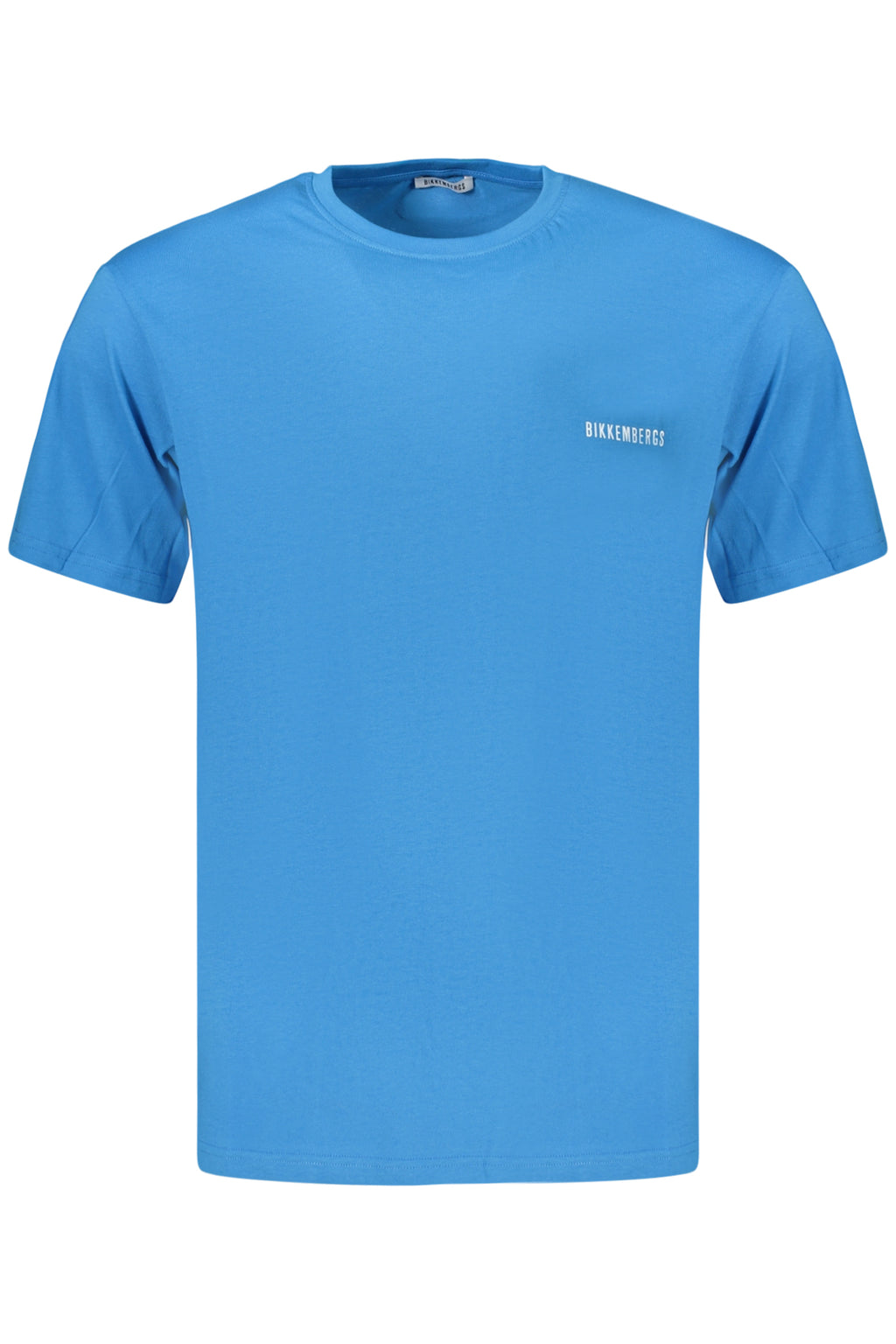 BIKKEMBERGS MEN'S SHORT-SLEEVED T-SHIRT BLUE