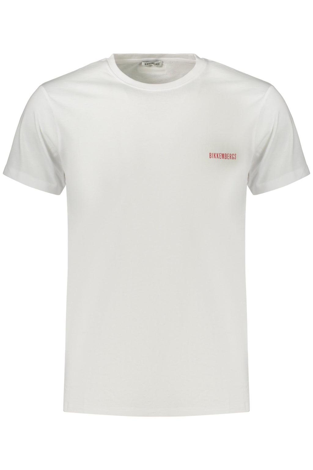 BIKKEMBERGS MEN'S SHORT-SLEEVE T-SHIRT WHITE