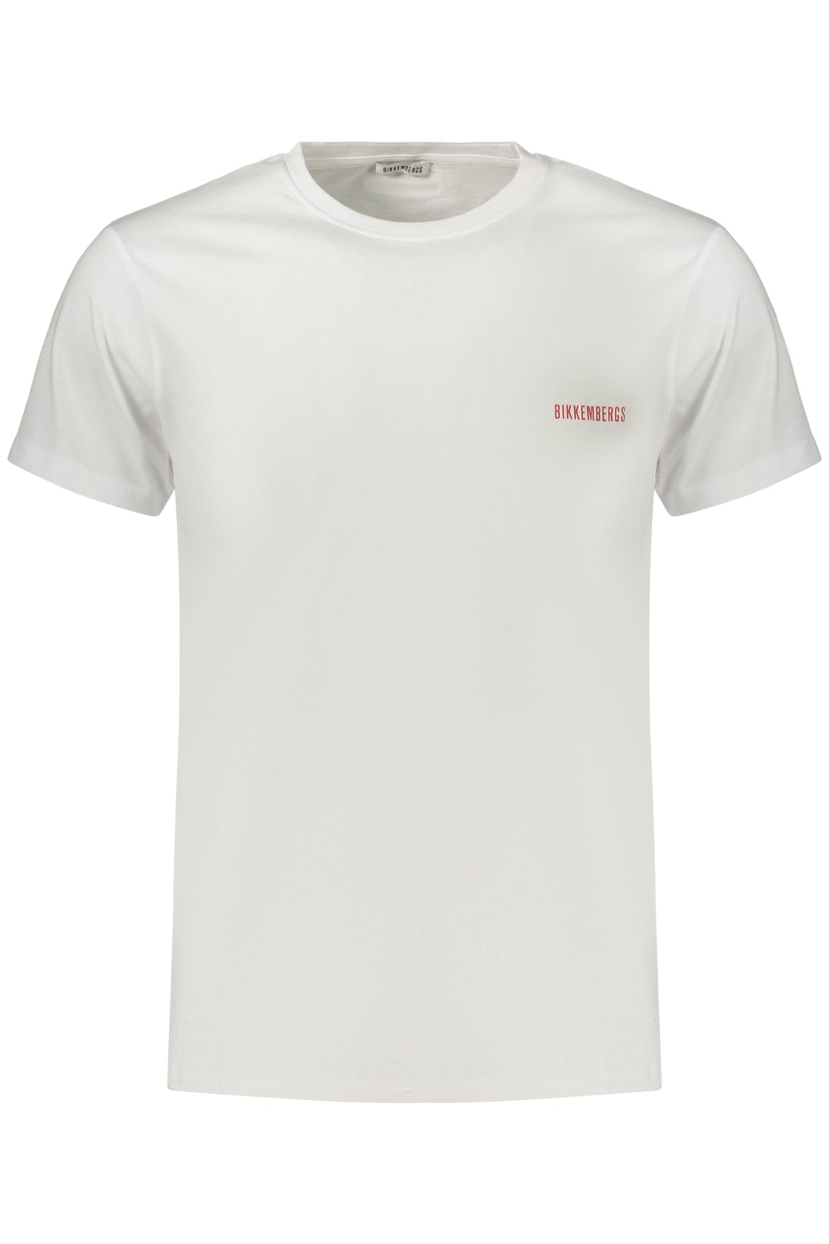 BIKKEMBERGS Men's Short-sleeve T-shirt White BKK3MTS04