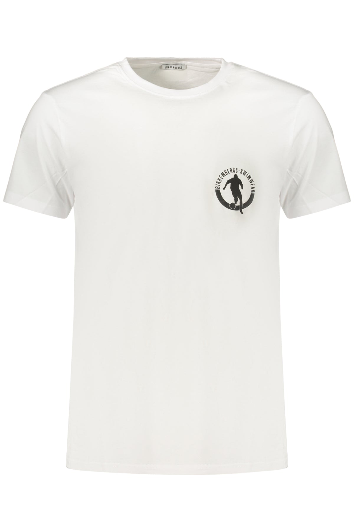BIKKEMBERGS Men's Short-sleeve T-shirt White BKK3MTS02