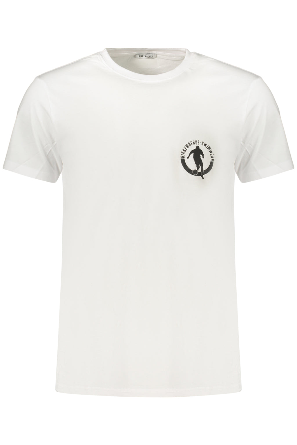BIKKEMBERGS MEN'S SHORT-SLEEVE T-SHIRT WHITE