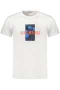 BIKKEMBERGS MEN'S SHORT-SLEEVE T-SHIRT WHITE