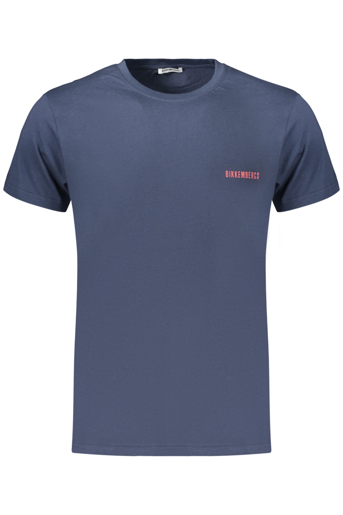 BIKKEMBERGS Men's Short-sleeve T-shirt Blue BKK3MTS04