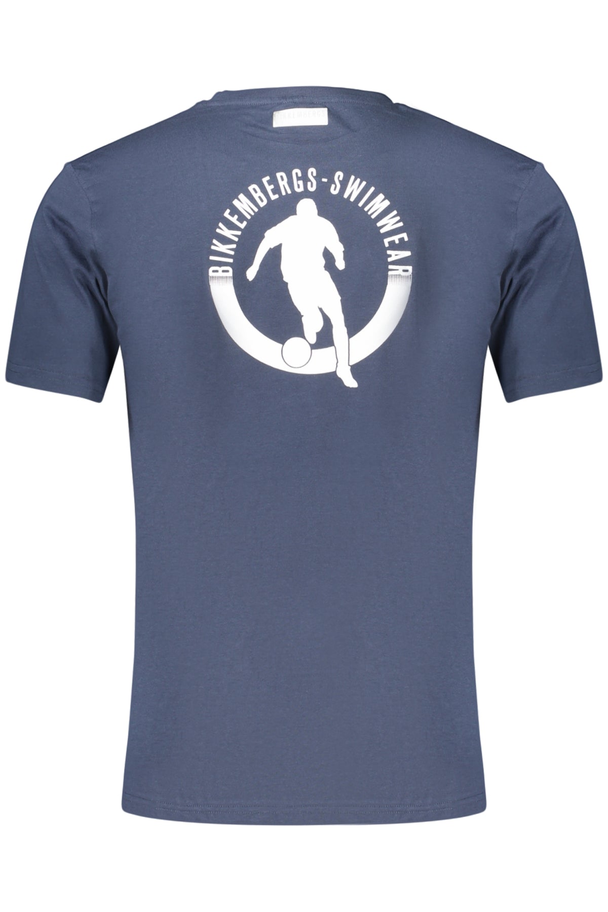 BIKKEMBERGS Men's Short-sleeve T-shirt Blue BKK2MTS01