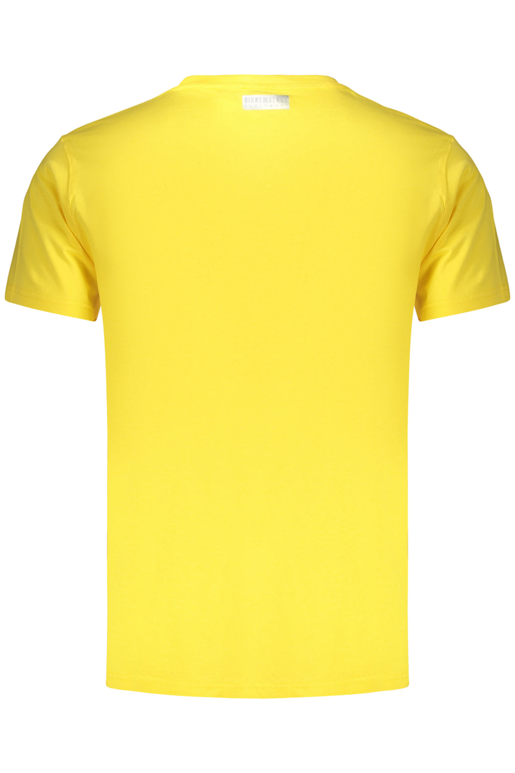 BIKKEMBERGS MEN'S SHORT-SLEEVED T-SHIRT YELLOW