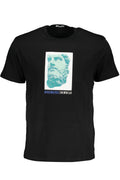 BIKKEMBERGS MEN'S SHORT SLEEVE T-SHIRT BLACK