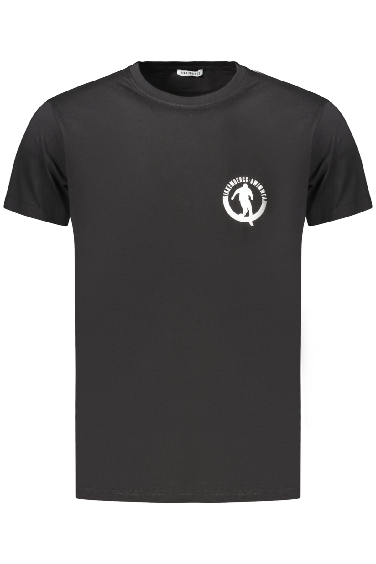 BIKKEMBERGS Men's Short-sleeve T-shirt Black BKK3MTS02
