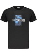 BIKKEMBERGS MEN'S SHORT-SLEEVE T-SHIRT BLACK