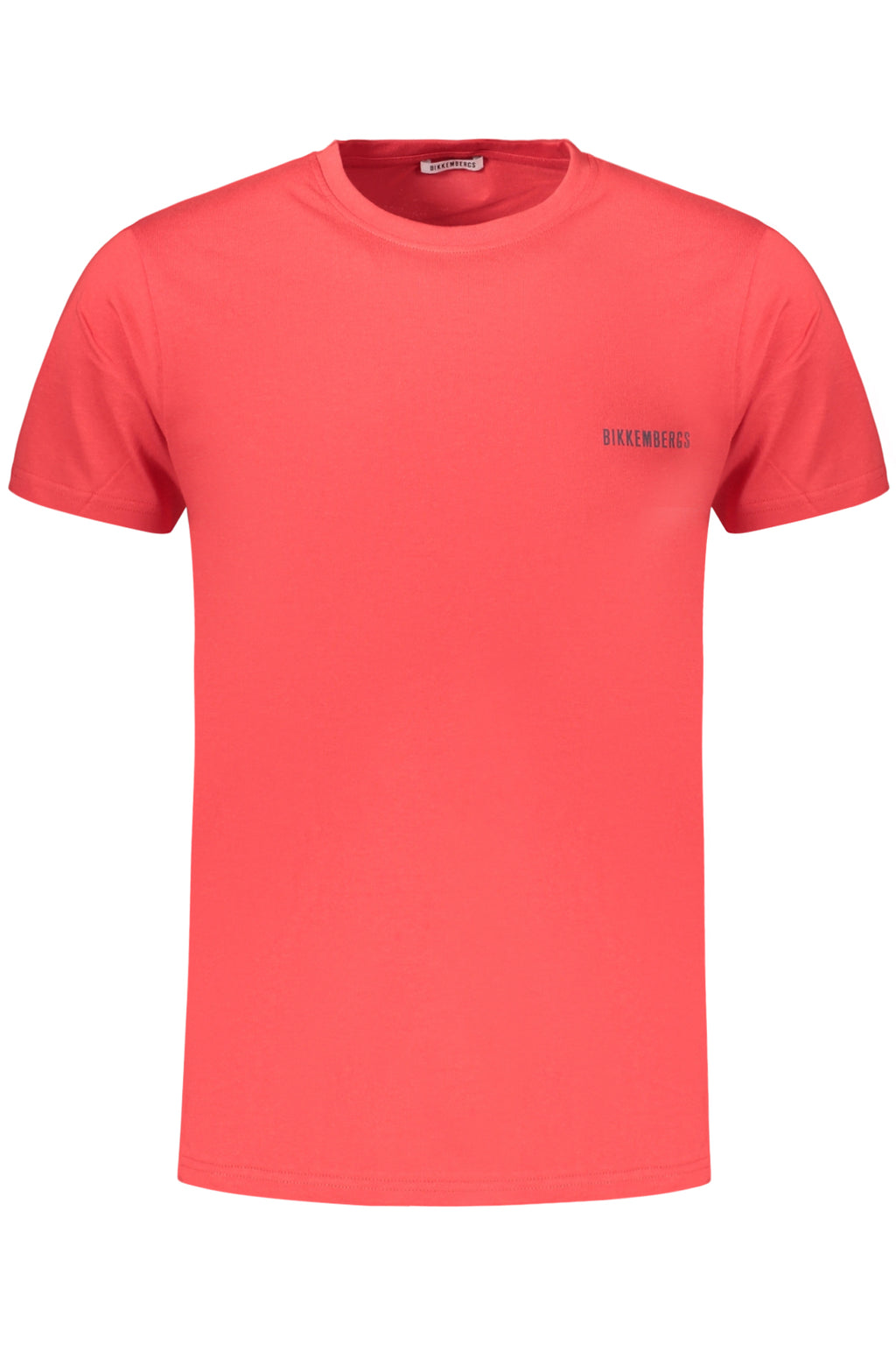 BIKKEMBERGS MEN'S SHORT-SLEEVED T-SHIRT RED