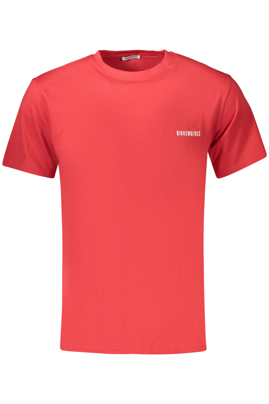 BIKKEMBERGS MEN'S SHORT-SLEEVED T-SHIRT RED