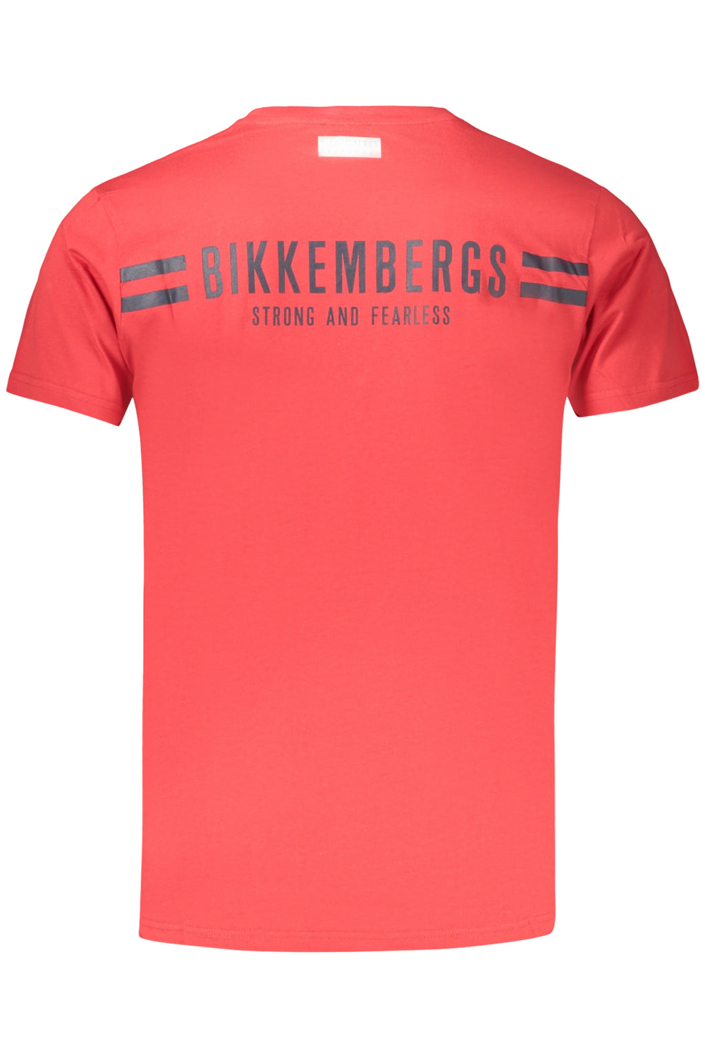 BIKKEMBERGS MEN'S SHORT-SLEEVED T-SHIRT RED