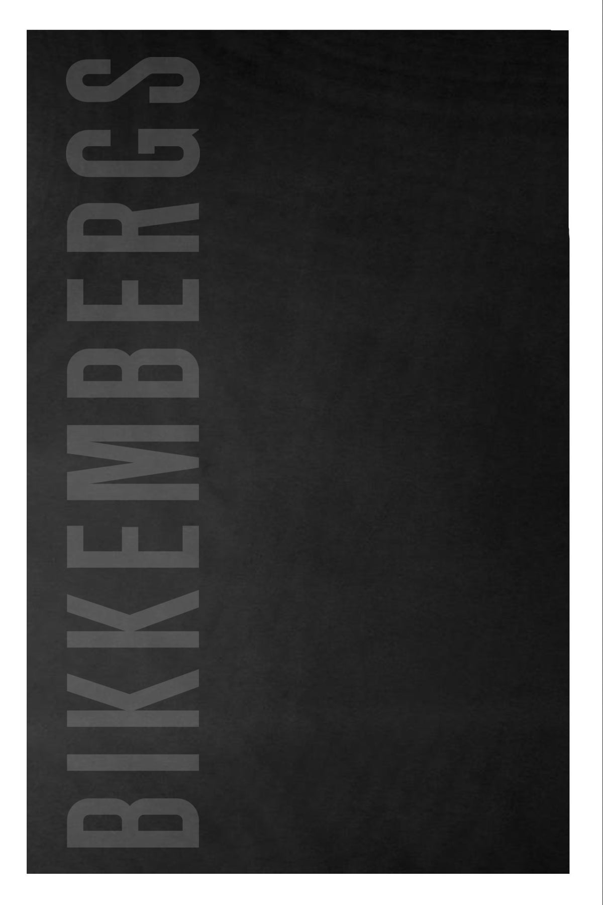BIKKEMBERGS Men's Black Beach Towel BKK26MTW02