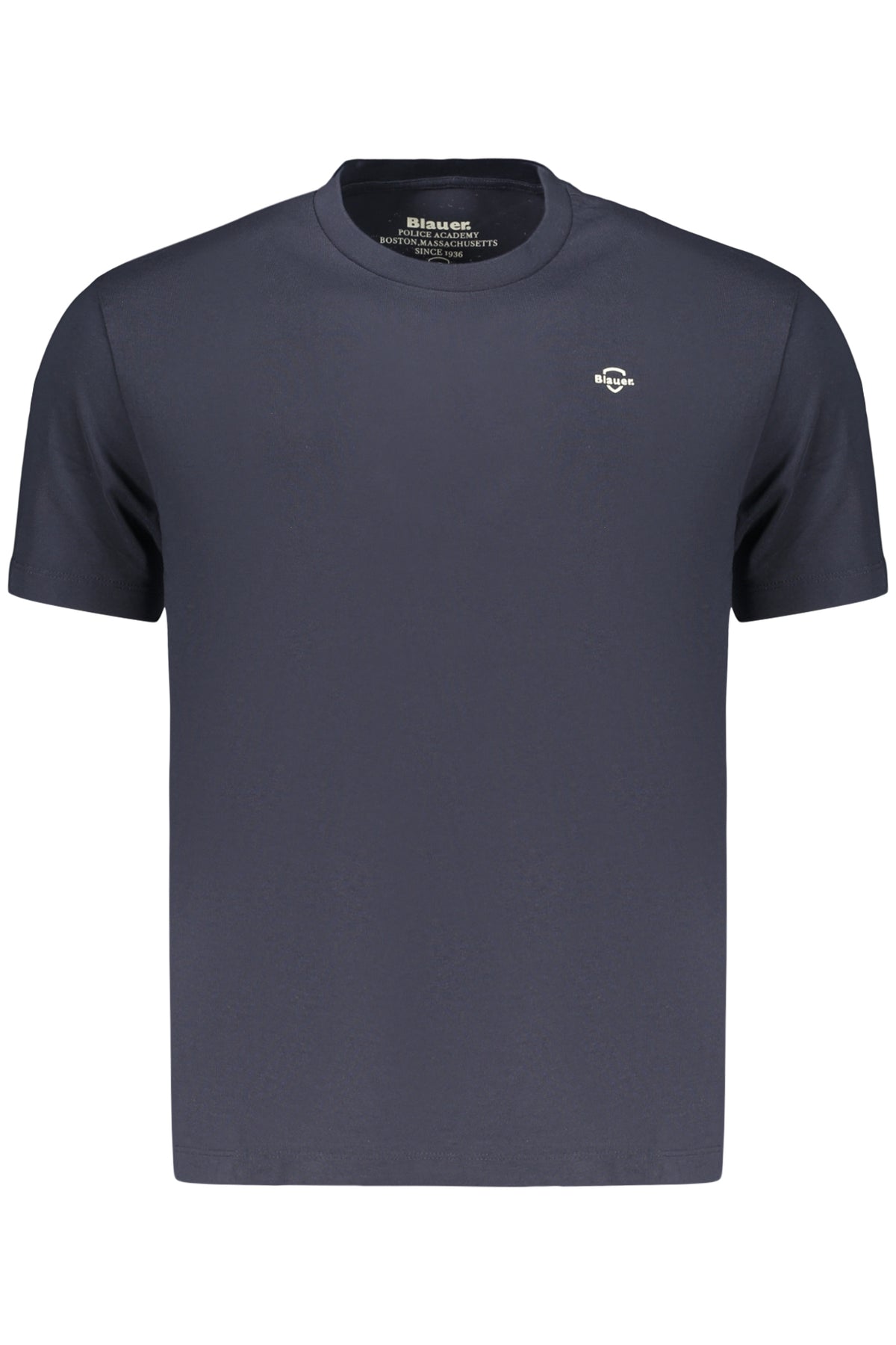 BLAUER APPAREL MEN'S SHORT-SLEEVE T-SHIRT BLUE