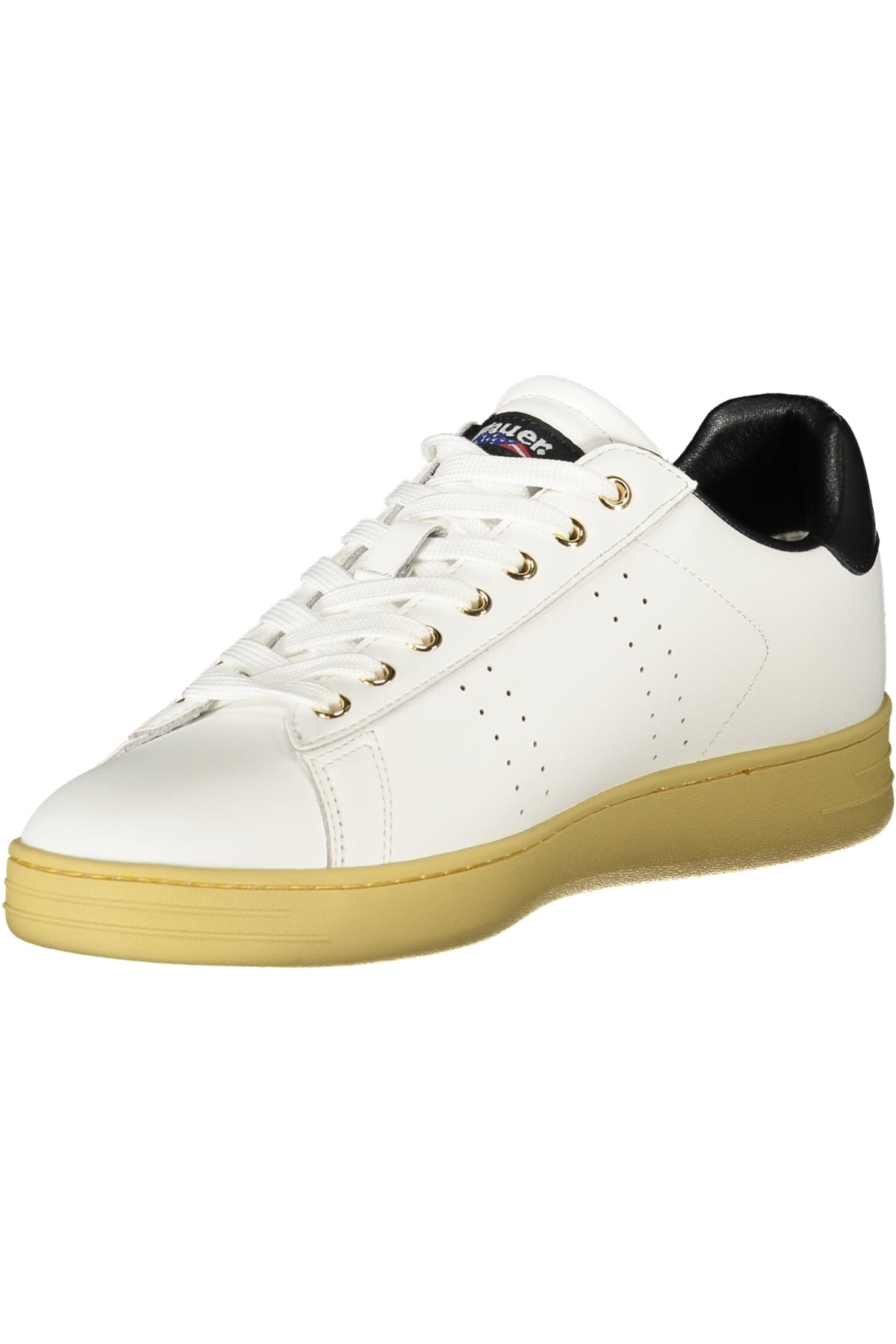 BLAUER MEN'S WHITE SPORTS SHOES
