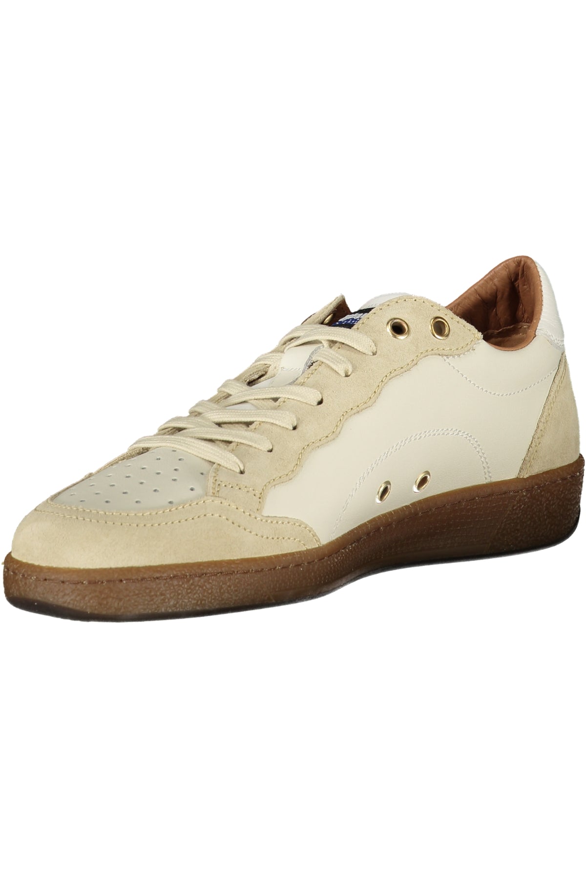 BLAUER MEN'S WHITE SPORTS SHOES
