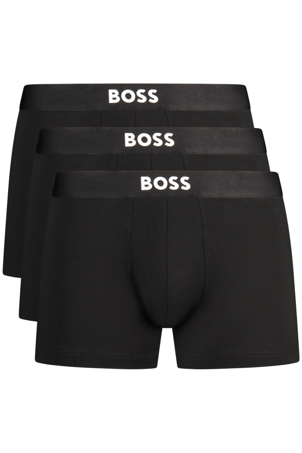 BOSS MEN'S BLACK BOXER