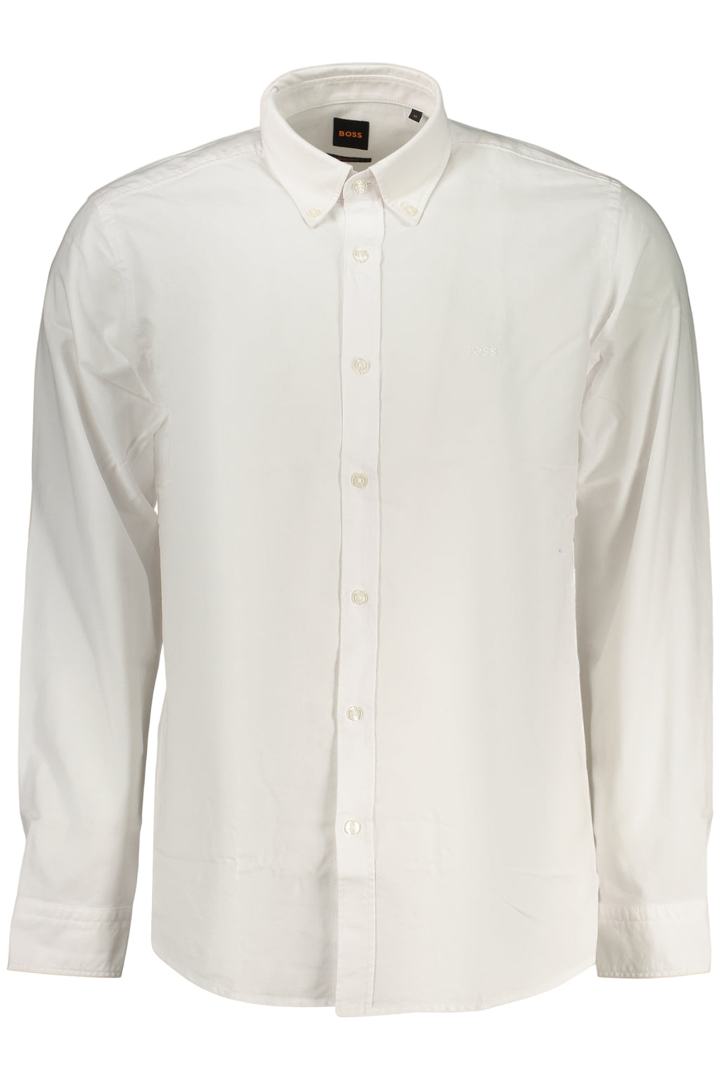 BOSS Men's Long-sleeved White Shirt 50519707RICKERTM
