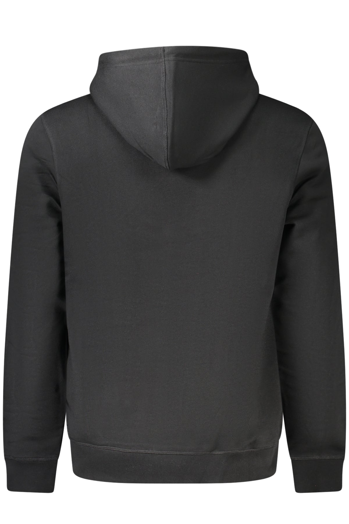 BOSS MEN'S BLACK ZIP-UP SWEATSHIRT