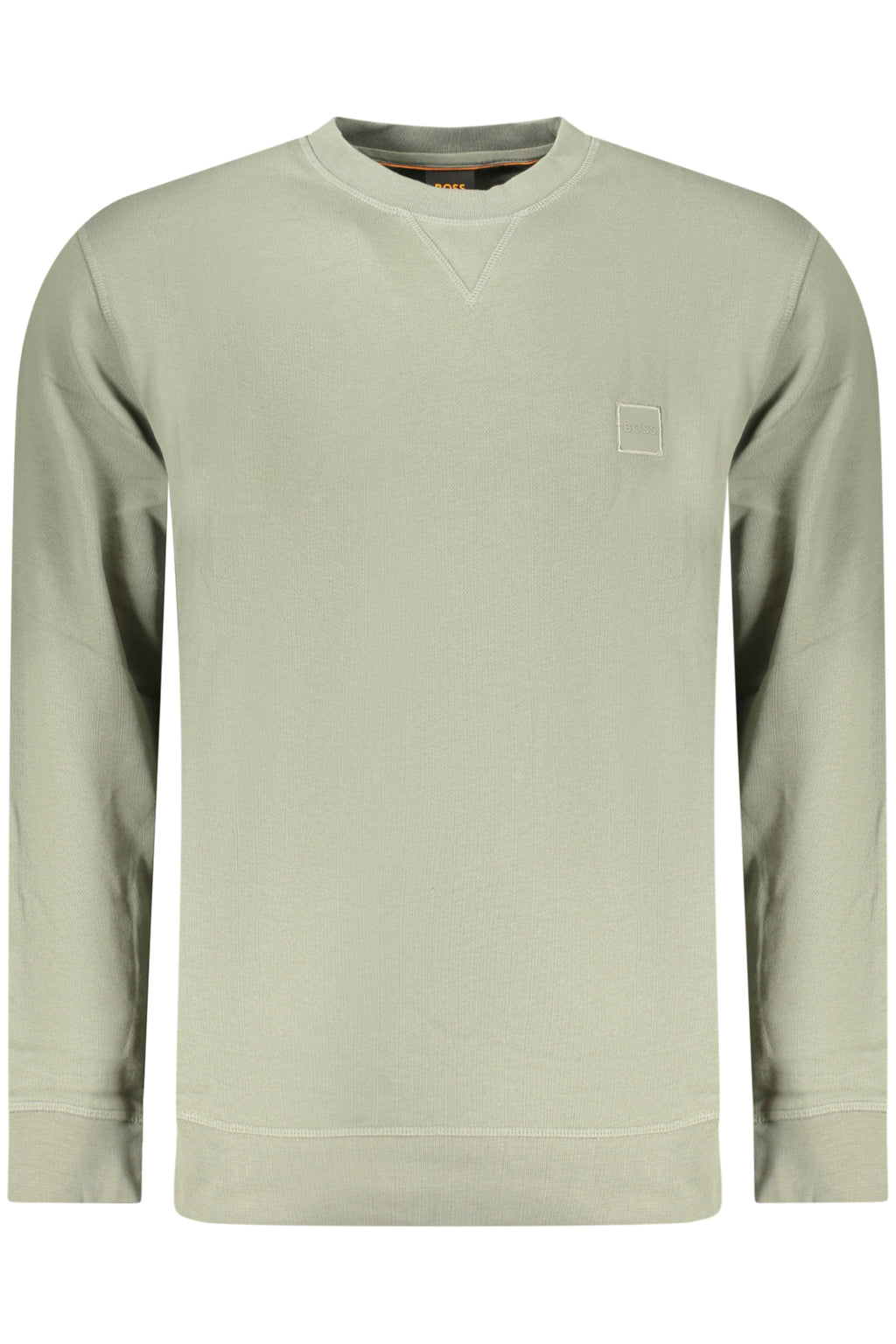 BOSS MEN'S ZIP-UP SWEATSHIRT GREEN