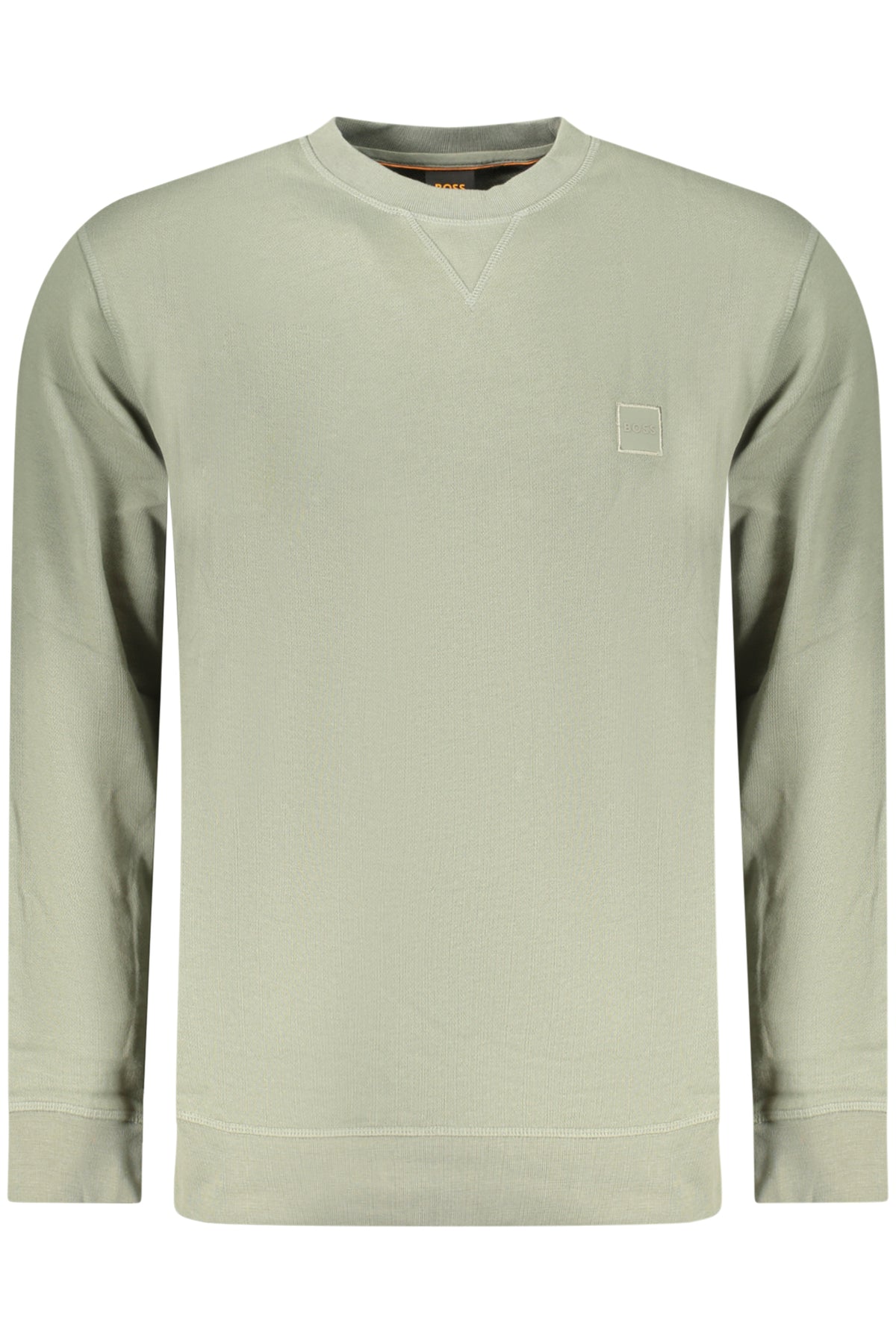 BOSS MEN'S ZIP-UP SWEATSHIRT GREEN