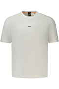 BOSS Men's Short-sleeved T-shirt White 50473278TCHUP