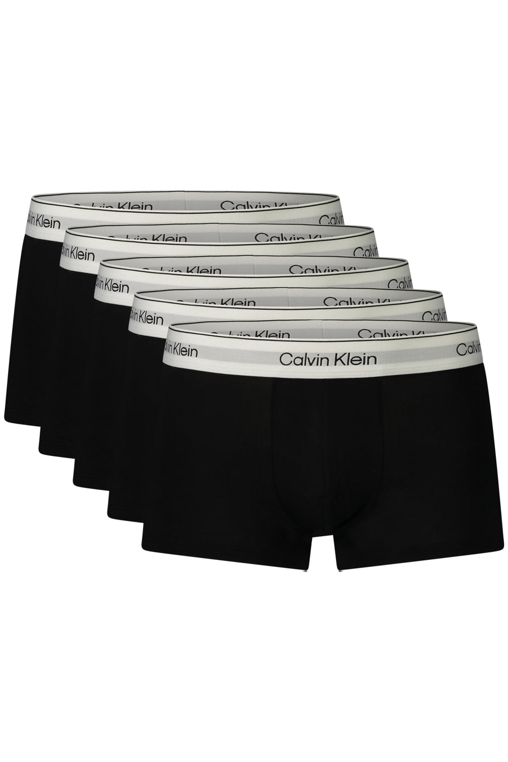 CALVIN KLEIN Men's Black Boxer Five-Pack LV00NB4390