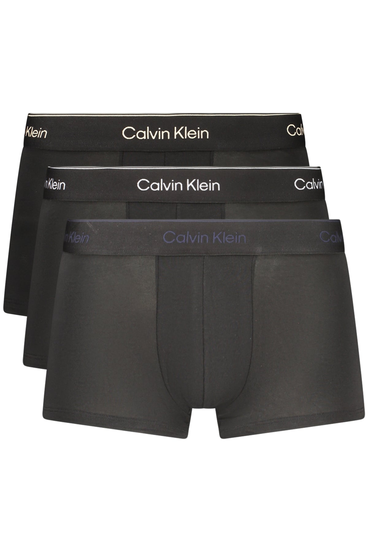 CALVIN KLEIN Men's Black Boxer Tri-Pack LV00NB4389