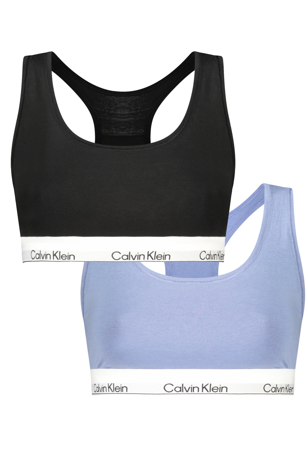 CALVIN KLEIN Women's Blue Bralette Bi-Pack LV00QF8494