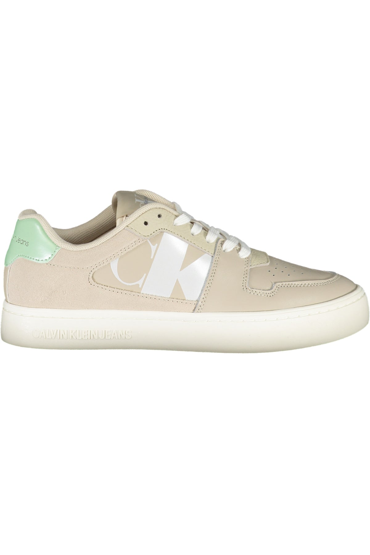 CALVIN KLEIN BEIGE WOMEN'S SPORTS SHOES