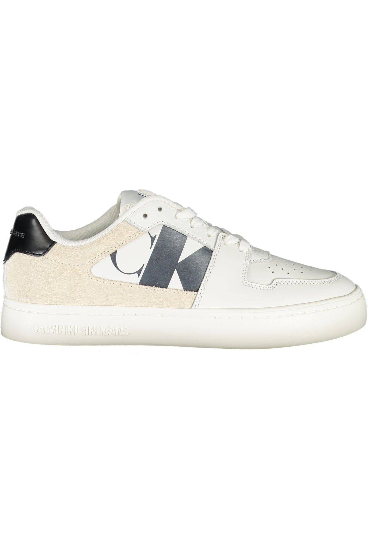 CALVIN KLEIN WHITE WOMEN'S SPORTS SHOES