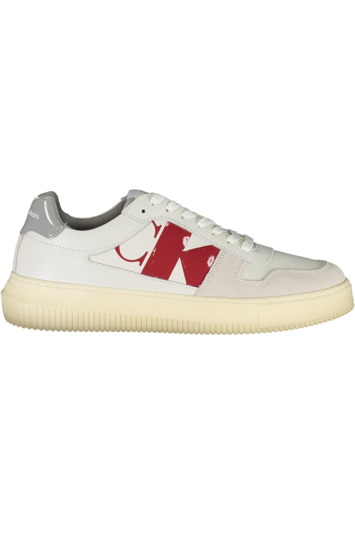 CALVIN KLEIN WHITE MEN'S SPORTS SHOES