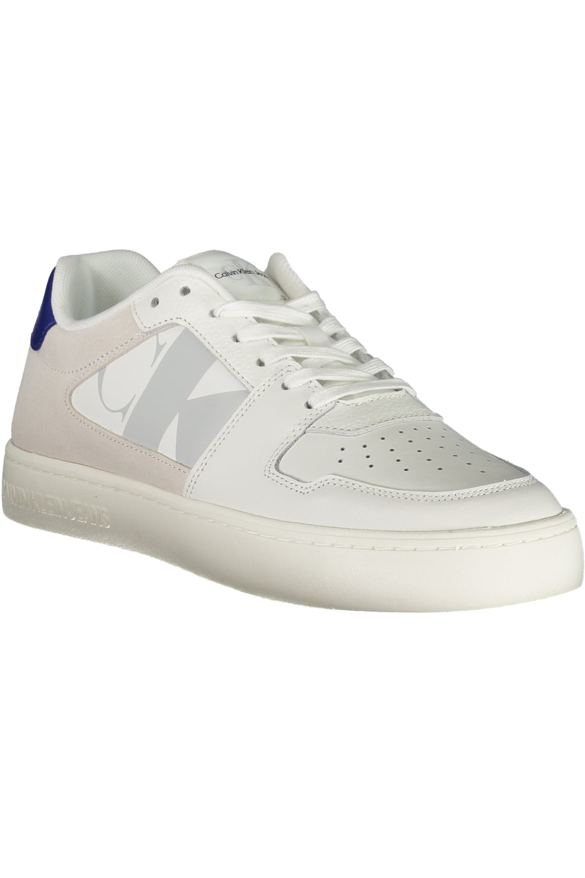 CALVIN KLEIN WHITE MEN'S SPORTS SHOES