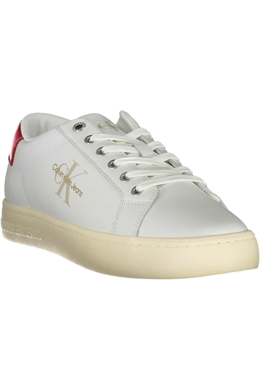 CALVIN KLEIN WHITE MEN'S SPORTS SHOES