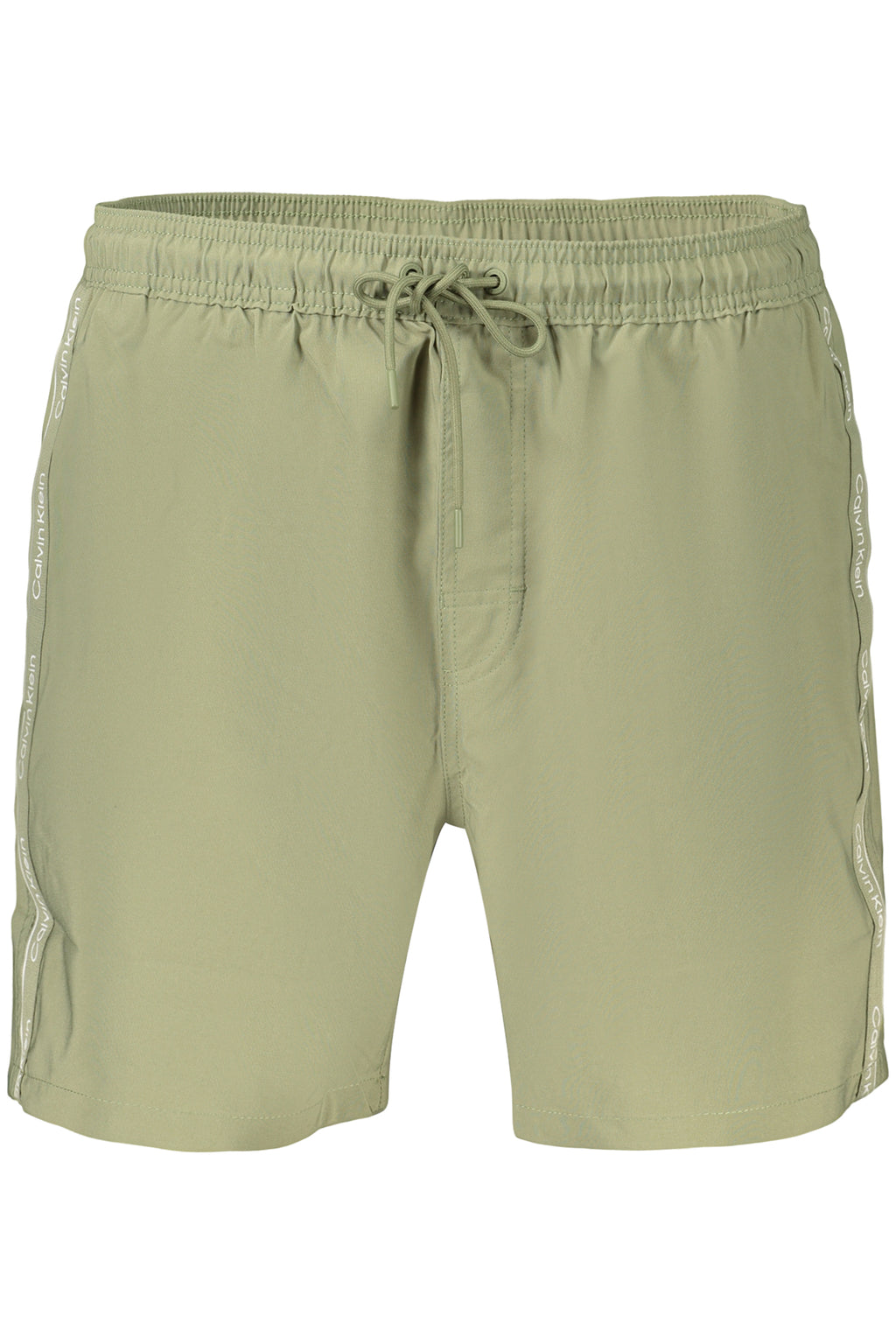 CALVIN KLEIN MEN'S GREEN BOTTOM SWIMSUIT