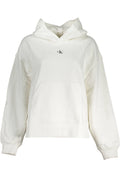 CALVIN KLEIN SWEATSHIRT WITHOUT ZIP WOMEN WHITE